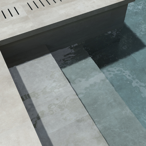 Ambiente - Gubi Grey - Outdoor Poolrandsteine