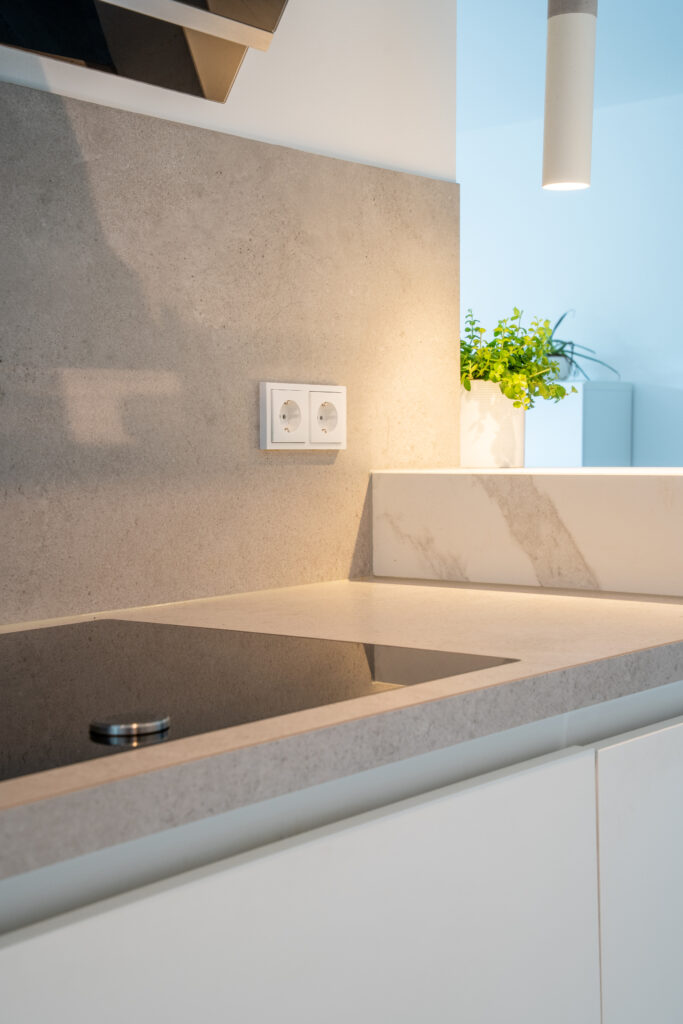 Küche Arbeitsplatte keramik